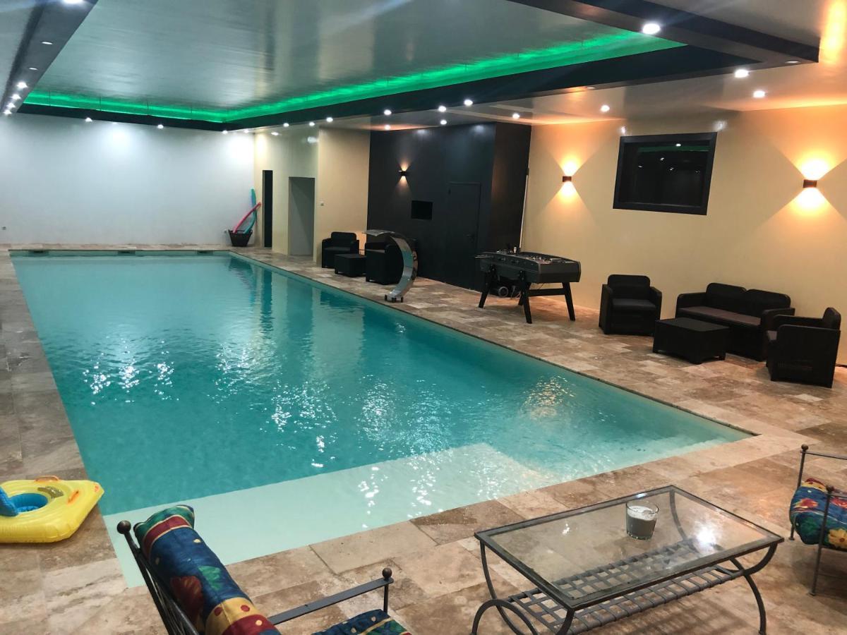 Cottage piscine intérieure31degrés ZOO LA FLECHE24H du Mans Clermont-Creans Extérieur photo